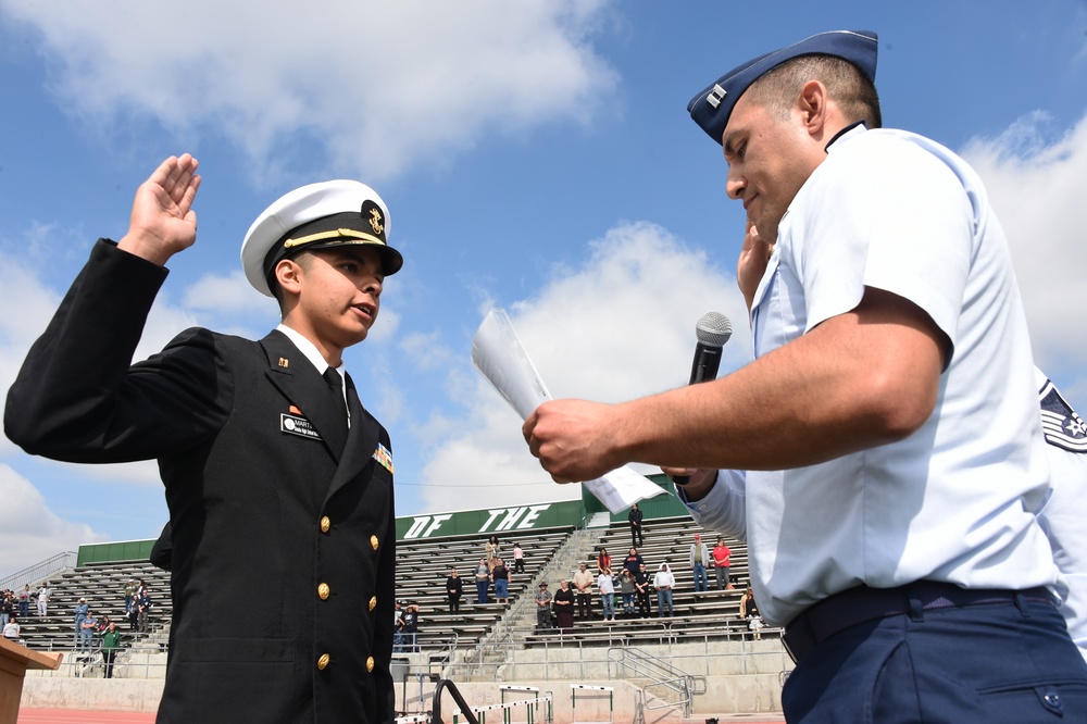 A New Airmen To The 144th Fighter Wing