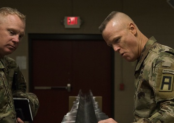 Commanding General of the First Army, Lt. Gen. James, visits Idaho