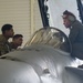 U.S. Marines give class on F/A-18D Hornet