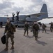 U.S. Marines return from the Republic of Korea