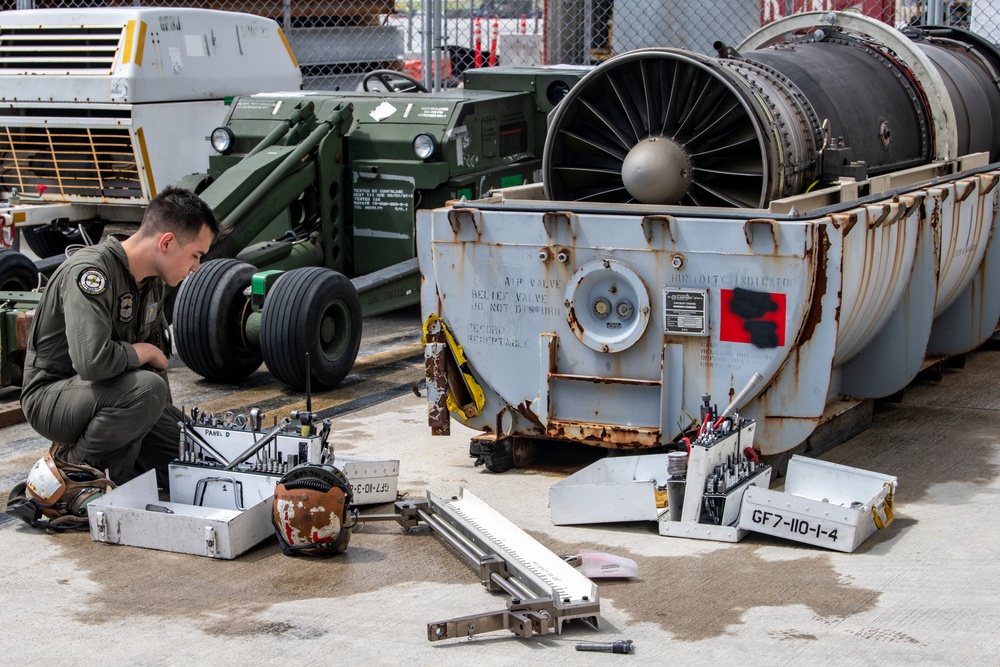 U.S. Marines prepare for Cope North flights