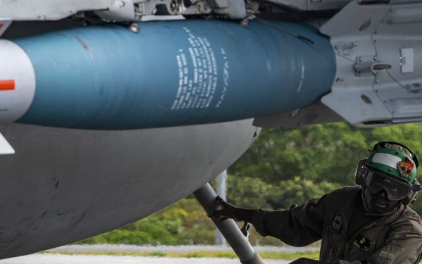 U.S. Marines prepare for Cope North flights