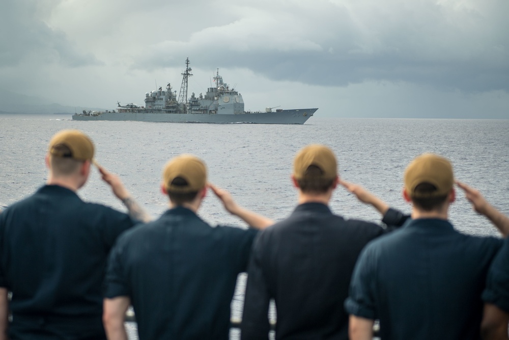 Shiloh Sailors Salute USS Antietam