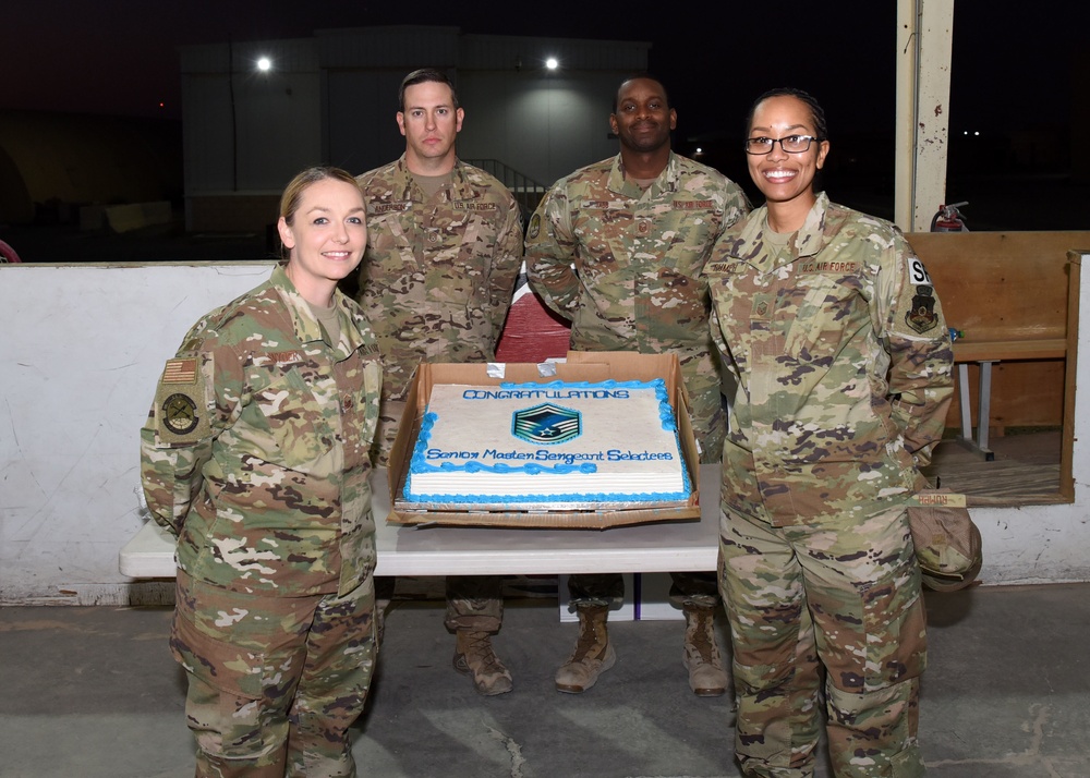 386th AEW celebrates newest E-8s