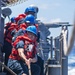 USS Shiloh Sailors Heave a Line