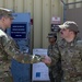 Maj. Gen. Alexus Grynkewich visits the 386th Air Expeditionary Wing