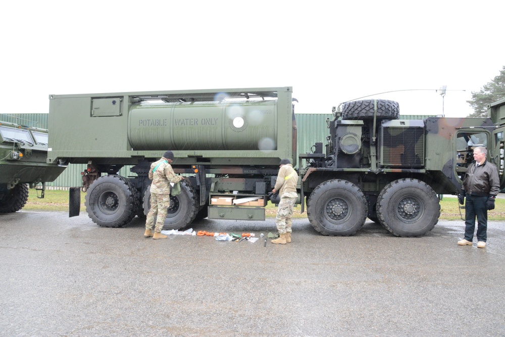 Zutendaal APS2 1st material issue for Defender Europe 2020