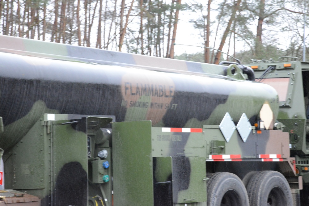 Zutendaal APS2 1st material issue for Defender Europe 2020