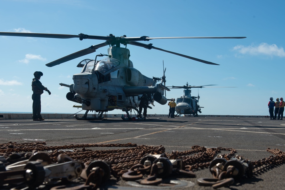 USS Green Bay flight operations, March 12, 2020