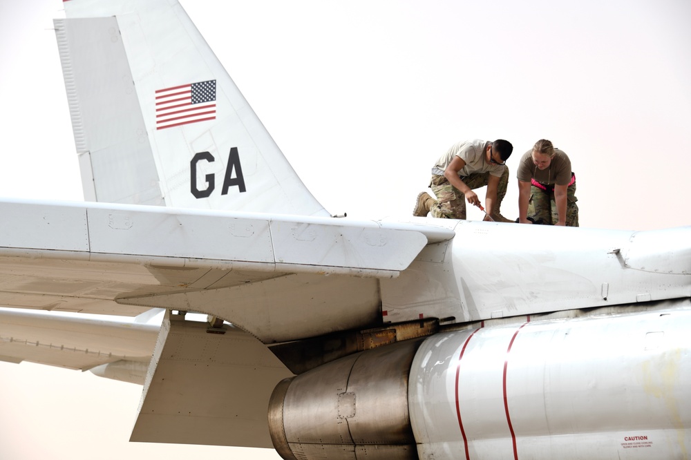 Projecting Airpower: JSTARS join aircraft utilizing PSAB to modernize employment for future