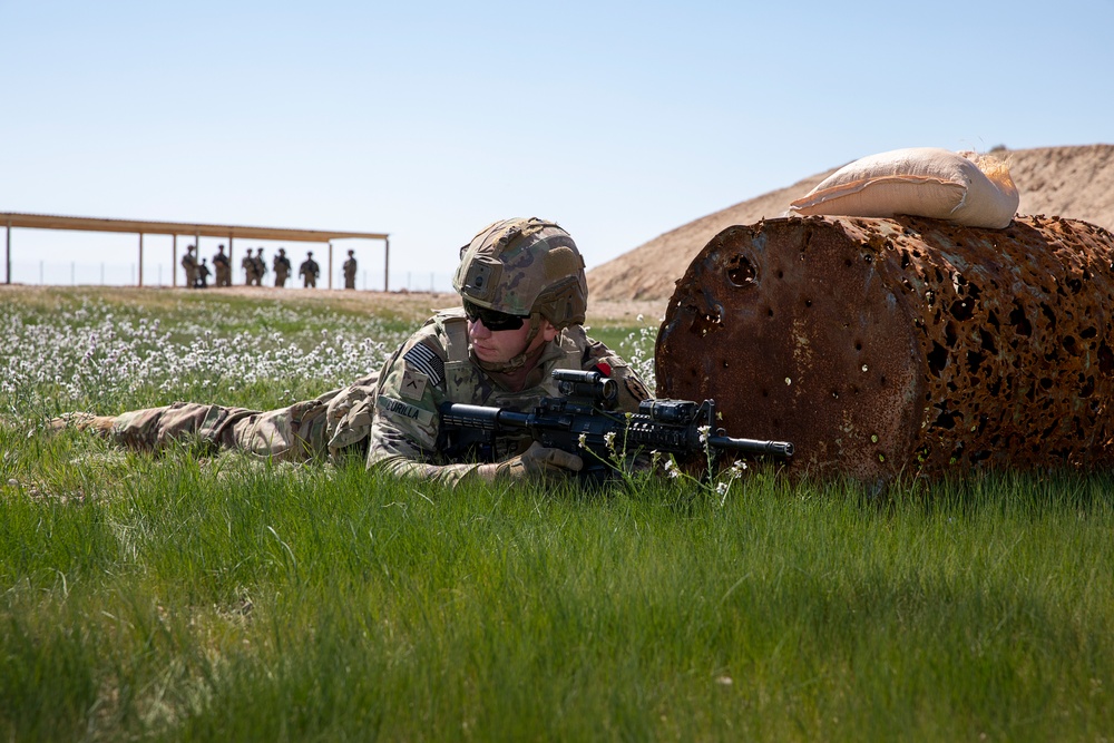 1-25 Team Live Fire Exercise at Al Asad Air Base