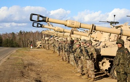 U.S., Polish officials meet troops in Poland during DEFENDER-Europe 20 exercise