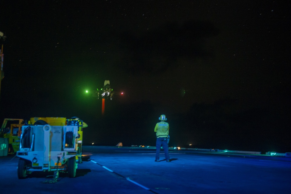 USS America (LHA 6) Conducts Flight Operations