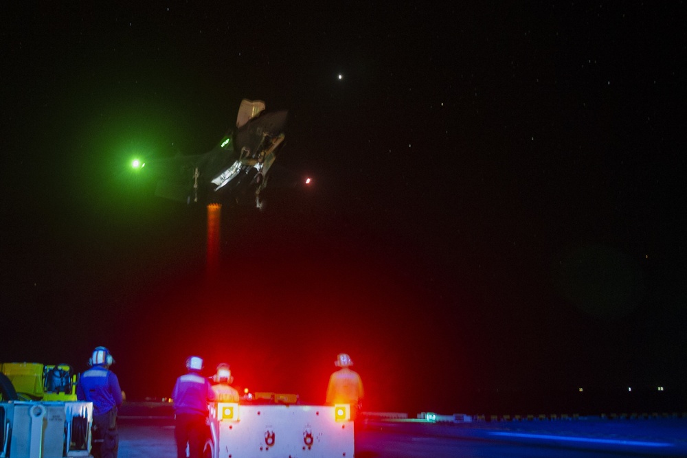 USS America (LHA 6) Conducts Flight Operations