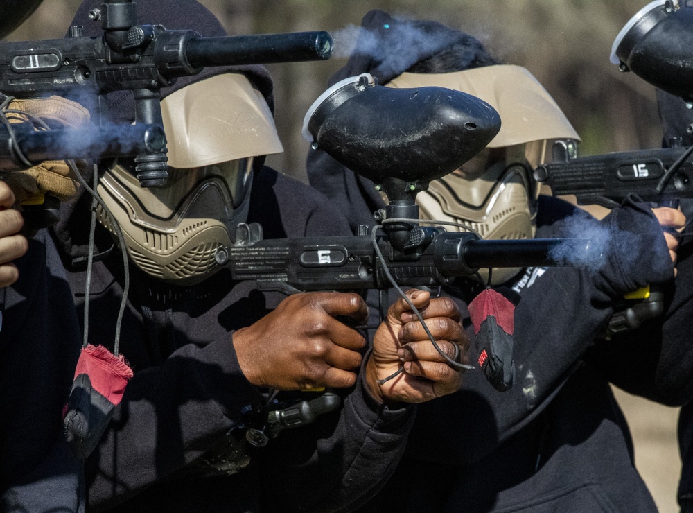 Warrior Adventure Quest strengthens unit cohesion through paintball