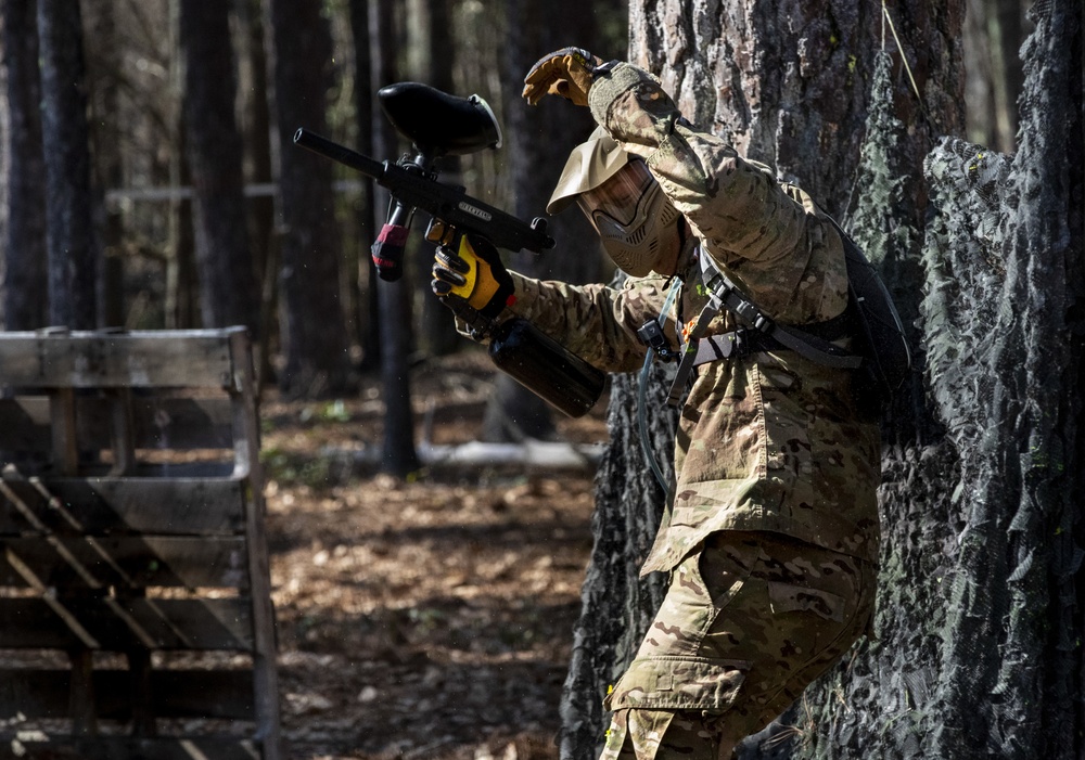 Warrior Adventure Quest strengthens unit cohesion through paintball