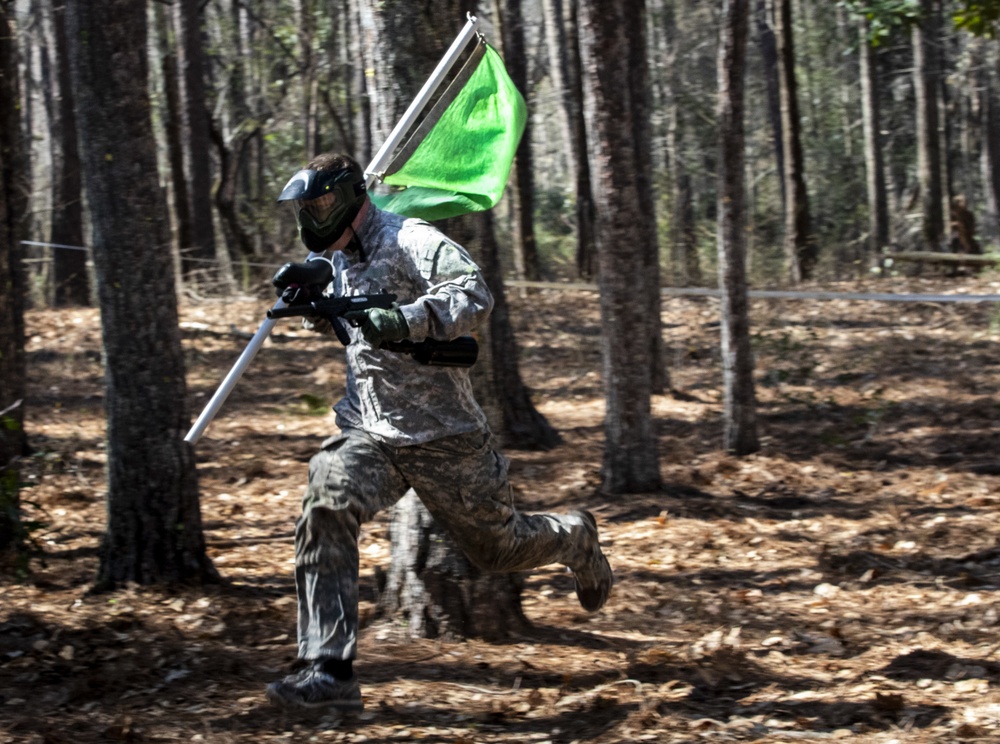 Warrior Adventure Quest strengthens unit cohesion through paintball