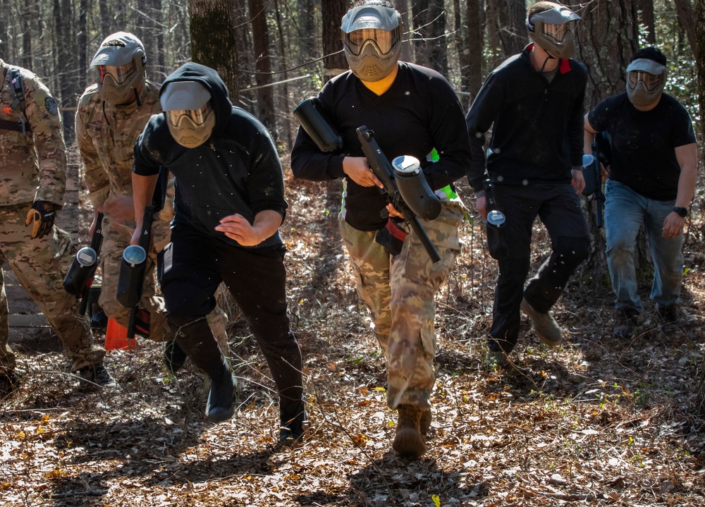 Warrior Adventure Quest strengthens unit cohesion through paintball