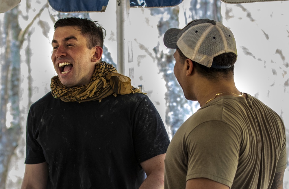 Warrior Adventure Quest strengthens unit cohesion through paintball
