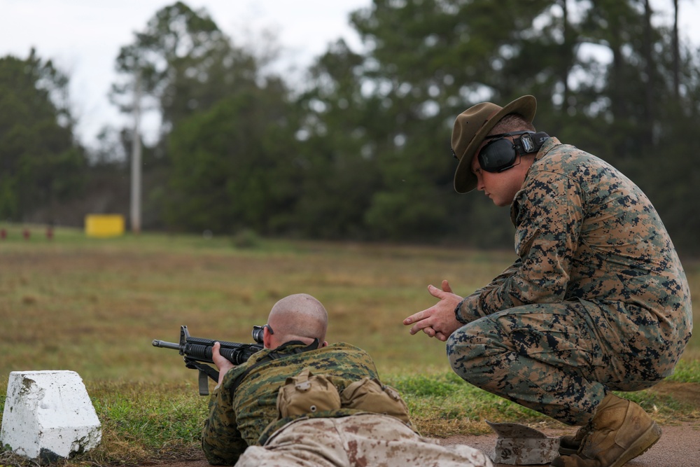 PMIs play a vital role in training recruits to be riflemen.