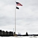 American Flag and Fort McCoy