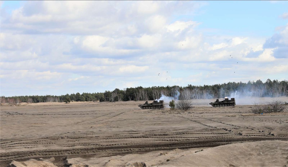 8th BEB Soldiers and Polish Counterparts Share Training and Operations