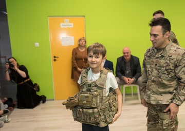 Community of Pruszcz Gdański embrace Soldiers during outreach tour
