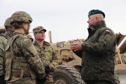 8th BEB Soldiers and Polish Counterparts Share Training and Operations