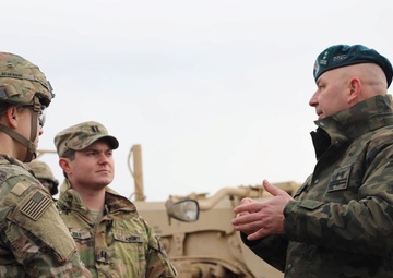 8th BEB Soldiers and Polish Counterparts Share Training and Operations