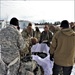 CWOC Class 20-04 students learn to build Arctic tent during training at Fort McCoy