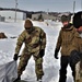 CWOC Class 20-04 students learn to build Arctic tent during training at Fort McCoy