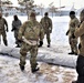 CWOC Class 20-04 students learn to build Arctic tent during training at Fort McCoy