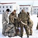 CWOC Class 20-04 students learn to build Arctic tent during training at Fort McCoy