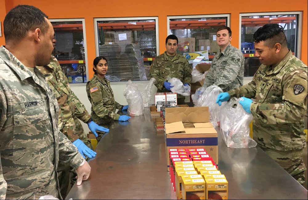 Soldiers, Airmen  support coronavirus response efforts