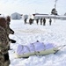 Fort McCoy CWOC Class 20-04 students practice pulling ahkio sled as a squad