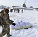 Fort McCoy CWOC Class 20-04 students practice pulling ahkio sled as a squad