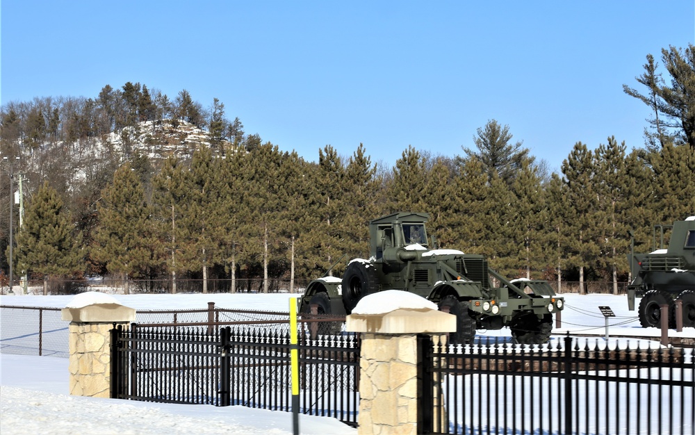 February Views of Fort McCoy Commemorative Area