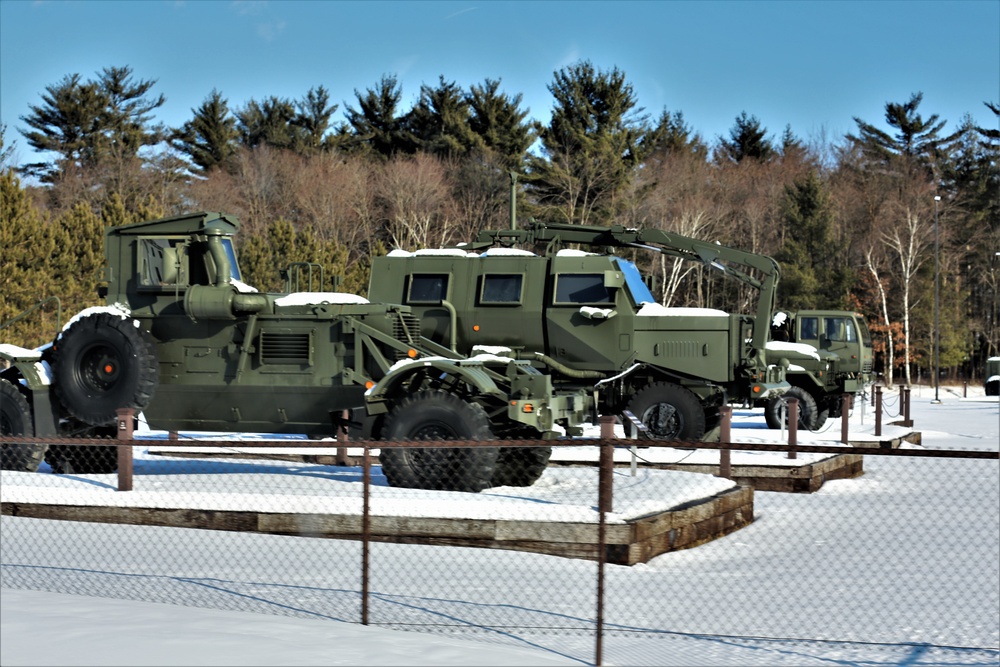 February Views of Fort McCoy Commemorative Area