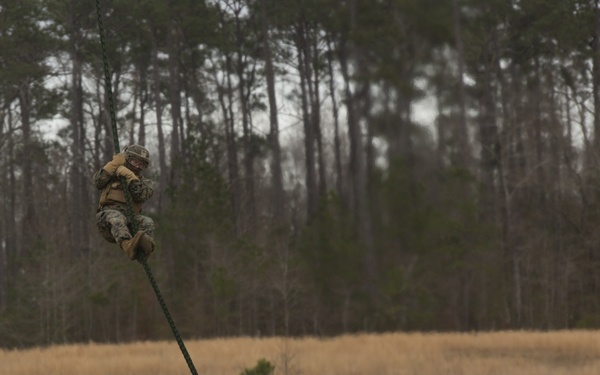 EOTG Rappelling training with Japanese V-22 Osprey
