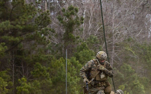 EOTG Rappelling training with Japanese V-22 Osprey