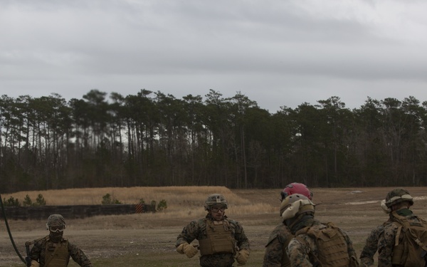 EOTG Rappelling training with Japanese V-22 Osprey