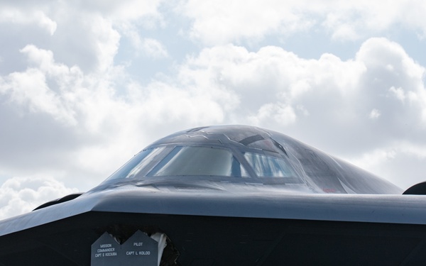 B-2 Bomber crew chiefs launch and recovery from RAF Fairford