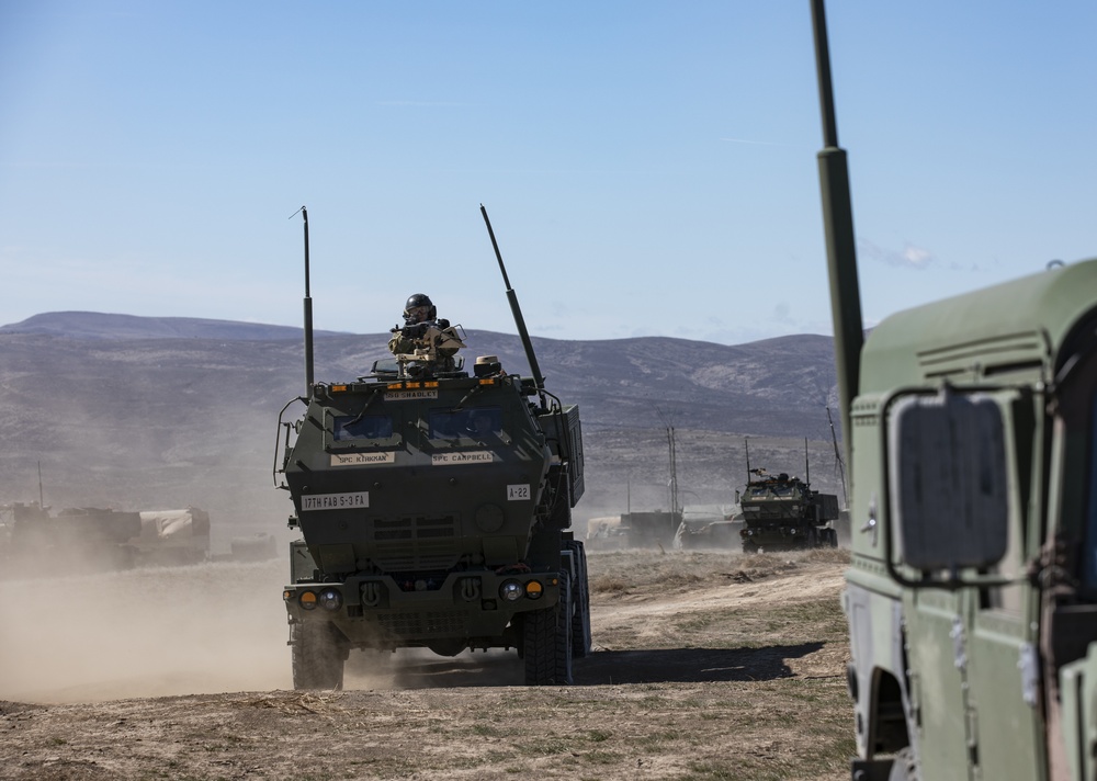 HIMARS platoons qualify during a live fire at YTC