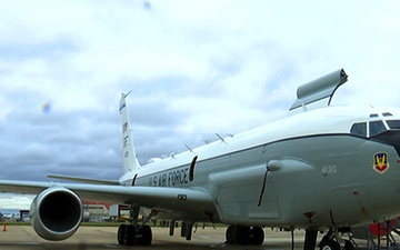 Members of the 55th Wing bring the RJ to SA