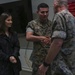 Cpl. Noah Ballow recieves the Navy and Marine Corps Medal