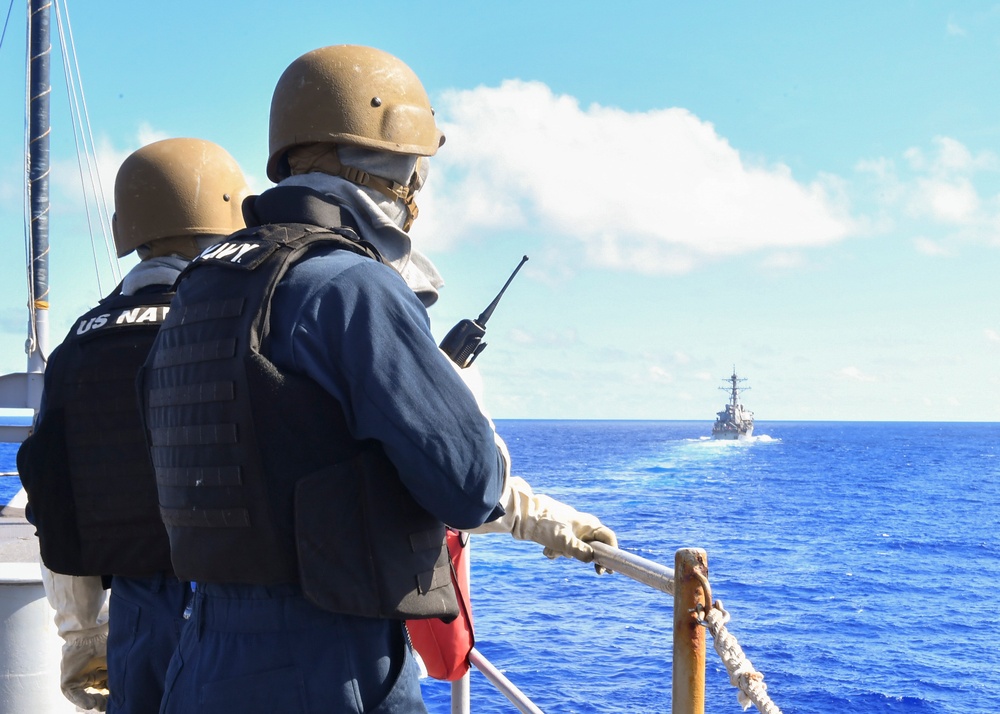 USS Germantown (LSD 42) SCAT training
