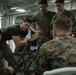 31st MEU Marines conduct 60mm mortars class aboard USS America