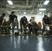 31st MEU Marines conduct 60mm mortars class aboard USS America