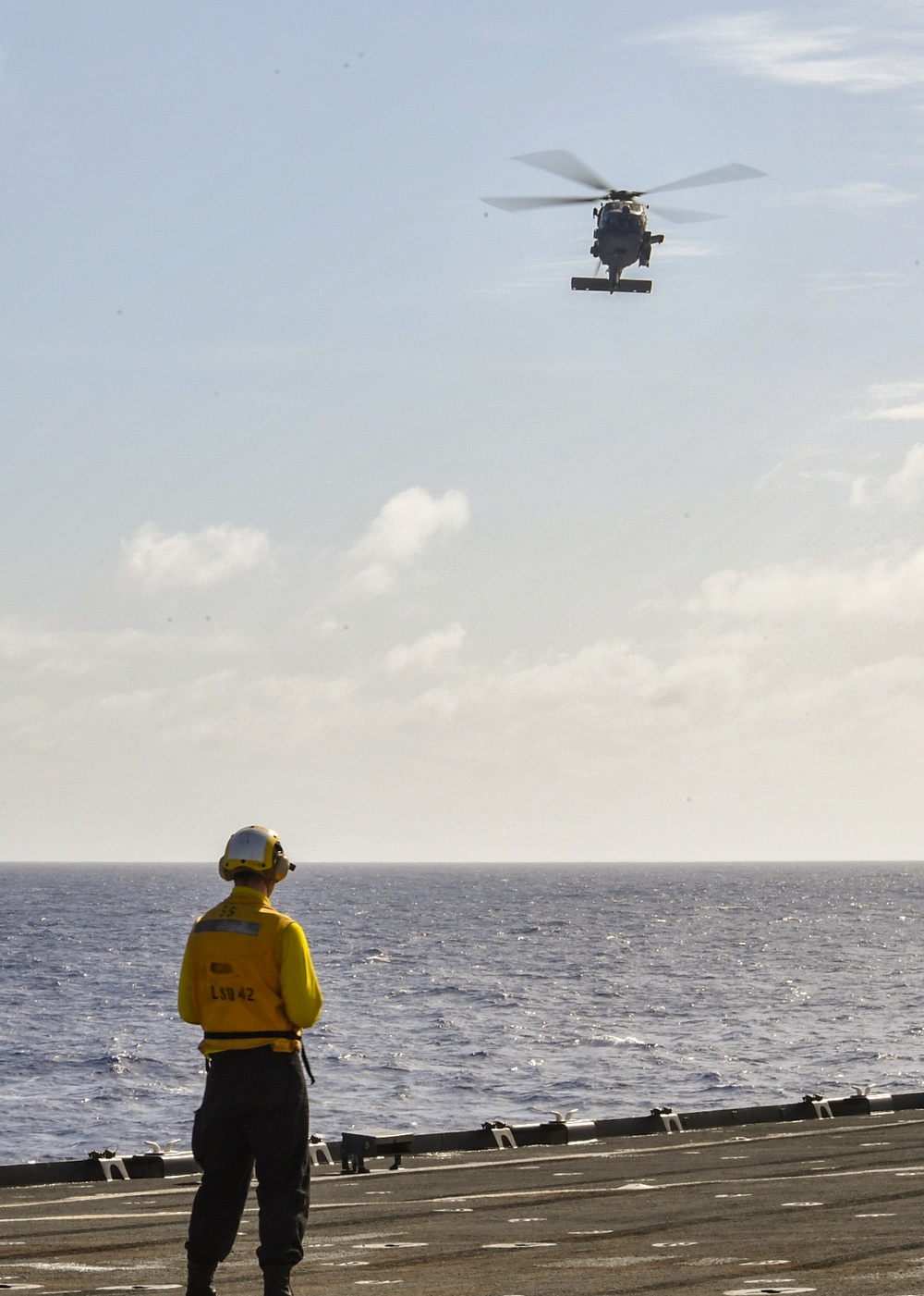 USS Germantown (LSD 42) Flight Ops