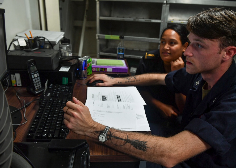 USS Germantown (LSD 42) Daily Ops